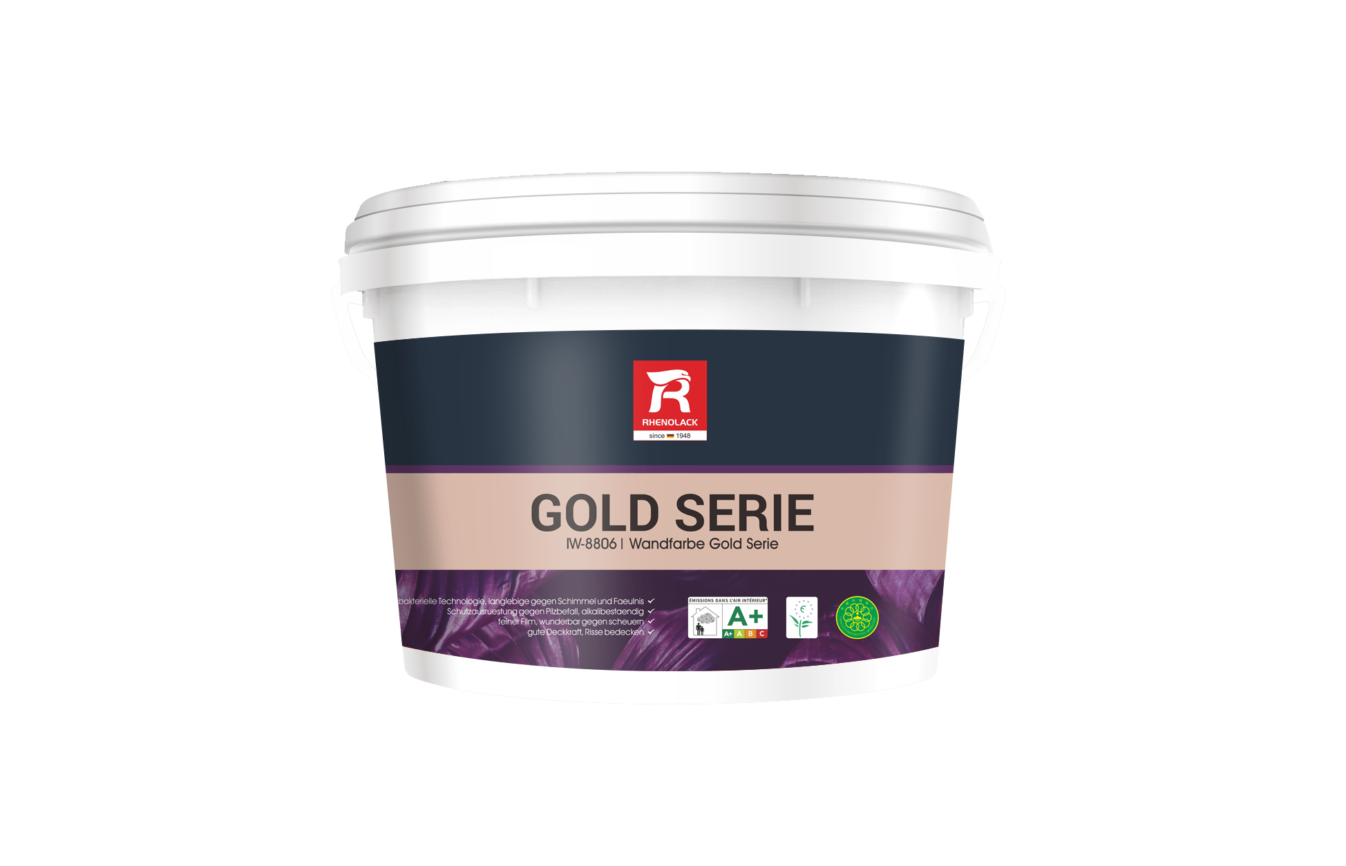  Wandfarbe  Gold Serie